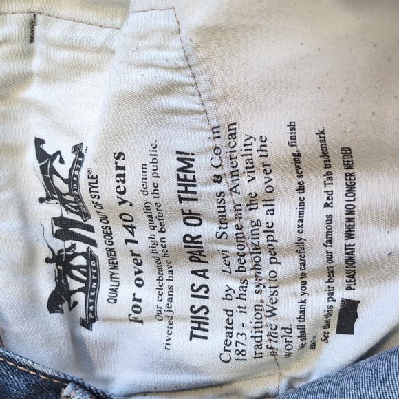 Levi's 508 Jeans Mens 36x32 - Picture 11 of 11